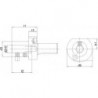 Porte-outil VDI, forme E1 WN 30x12mm FORTIS