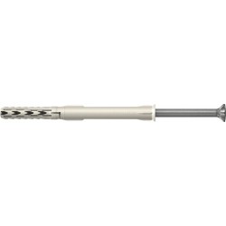 Cheville et vis hexagoanle URD 10x 80 T A4 (Par 50)