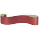 Bande abrasive, de 150 x 2250 mm avec un poudrage ouvert au corindon, Grain : 80