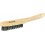 Brosse métallique à main, fil d'acier, Nombre de rangées : 3