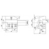 New-VDI Axial Werkzeugh. re. C3 40x25mm Ãœberk. FORTIS