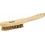 Brosse métallique à main, fil en laiton, Nombre de rangées : 2