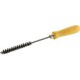 Brosse à trous, Ø : 25 mm, Garniture Fil d'acier, Modèle ondulé