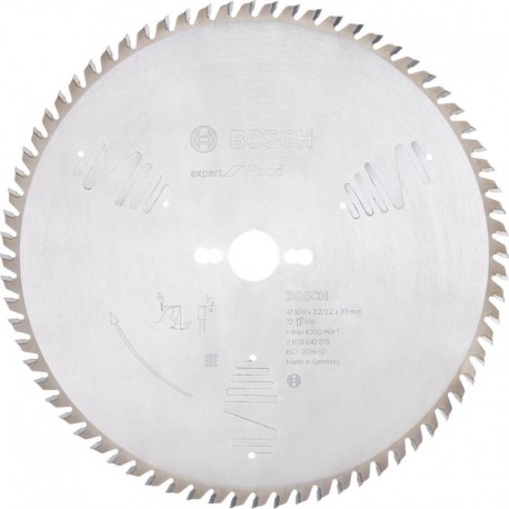 Lame carbure Expert W 305x2,4x30mm Dent 72 W- Bosch
