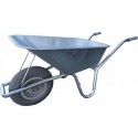 Brouette 90 Ltr galvanisé roue PU