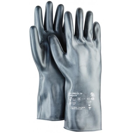 Gants de protection Vitoject 890, 350 mm, Taille8,noir