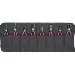 Pince à circlips de précision-Set 8Pièces .en sac enroulé Knipex