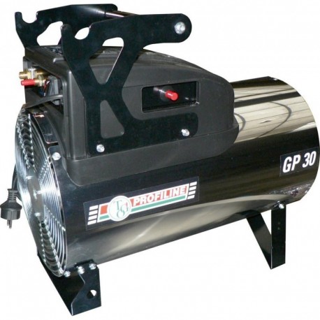 Aérotherme à gaz 15-31,4kWrejaunear acier inoxydable