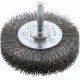 Brosse circulaire pour outils, fils ondulés, Ø de la brosse : 60 mm, Epaisseur du fil 0,30 mm, Larg. : de travail 18 mm, Vitesse maxi. : 15000 tr/mn