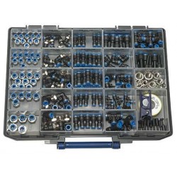 Connecteurs rapides de boîte d'assortiment, série bleue