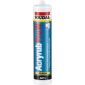 Acrylique Pro-W Premium- Acryl 310ml, gris SOUDAL(Par 15)