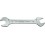 Clé plate double, DIN 3110, Cote s/plats : 9 x 10* mm, Long. 157 mm