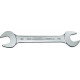 Clé plate double, DIN 3110, Cote s/plats : 13 x 14 mm, Long. 178 mm