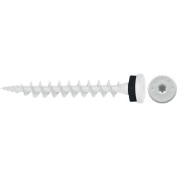 Vis de plaque isolante IPS 80 Blanc (Par 50)