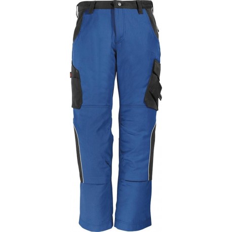 Pantalon de travail Bruno, 300 g/qm, Taille 52, royal/noir