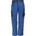 Pantalon de travail Bruno, 300 g/qm, Taille 52, royal/noir