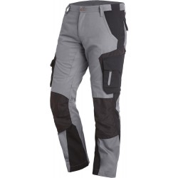 Pantalon de travail Florian Taille 56, gris/noir