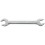 Clé mixte double DIN 3110, acier au chrome vanadium, Cote s/plats : 27 x 32 mm, Long. 300 mm