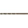 Foret hélicoïdal avec queue cylindrique longue, en acier à coupe rapide, type N, DIN 340, profil rectifié, surface traitée à la vapeur, Ø h8 : 6,50 mm