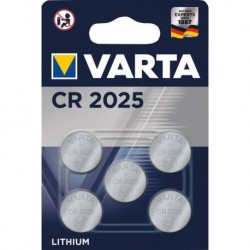 Pile ELECTRO.CR2025 5er Blister VARTA
