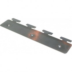 Plaques de montage pour rail de suspension 300 mm