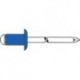 Rivet Acier Standard Tête ronde plate 4 x 6mm Gesipa(Par 500)
