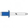Rivet Acier Standard Tête ronde plate 5 x 8mm Gesipa(Par 500)