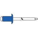Rivet Acier Standard Tête ronde plate 5 x12mm Gesipa(Par 500)