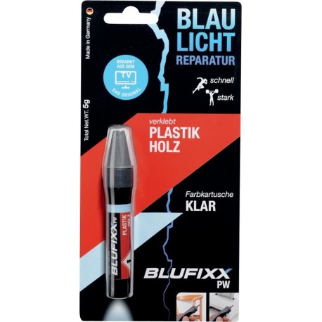 Recharge colle BLUFIXX- PATRONE PW noir