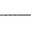 Foret hélicoïdal avec queue cylindrique longue, en acier à coupe rapide, type N, DIN 340, profil rectifié, surface traitée à la vapeur, Ø h8 : 8,00 mm
