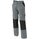 Pantalon de travail,Canvas,320 g/qm, Taille 52,gris