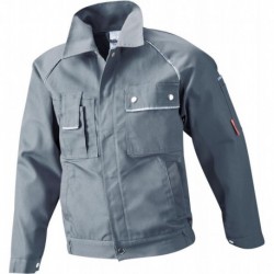 Veste de travail,Canvas,320g/qm, Taille 52,gris