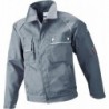 Veste de travail,Canvas,320g/qm, Taille 54,gris