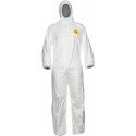 Combinaison jetable Tyvek 200 EasySafe, Taille XL,blanc