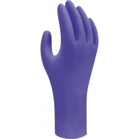 Gants à usage unique,Nitril,7545, Taille M(7-8),Pack a 100 Unités