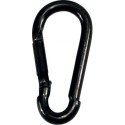 Mousqueton zingué noir 60x 6mm (Par 100)