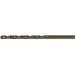 Foret hélicoïdal avec queue cylindrique longue, en acier à coupe rapide, type N, DIN 340, profil rectifié, surface traitée à la vapeur, Ø h8 : 12,00 mm