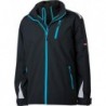 Blouson 3 en 1 FORTIS 24, noir/turquoise, Taille XL