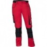 Pantalon FORTIS 24, rouge/noir Taille 27