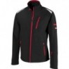 Veste Softshell FORTIS 24, noir/rouge Taille S