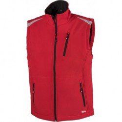 Gilet FORTIS 24, rouge/noir Taille M
