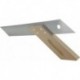 Equerre menuisiser acier 250mm FORTIS