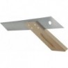 Equerre menuisiser acier 250mm FORTIS