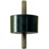 Silent bloc caoutchouc A15 x 15mm M4x10