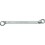 Clés polygonales doubles, anneau contre coudé, acier au chrome-vanadium 31CrV3, Cote s/plats : 19 x 24 mm, Long. 305 mm