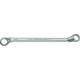 Clés polygonales doubles, anneau contre coudé, acier au chrome-vanadium 31CrV3, Cote s/plats : 30 x 34 mm, Long. 375 mm