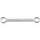 Clé polygonale double, droite, acier au chrome-vanadium, Cote s/plats : 25 x 28 mm, Long. 264 mm
