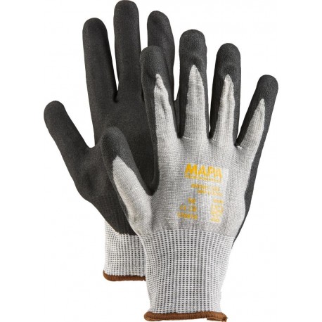 Gants de protection Krynit 580, G+P Taille 6, noir-gris