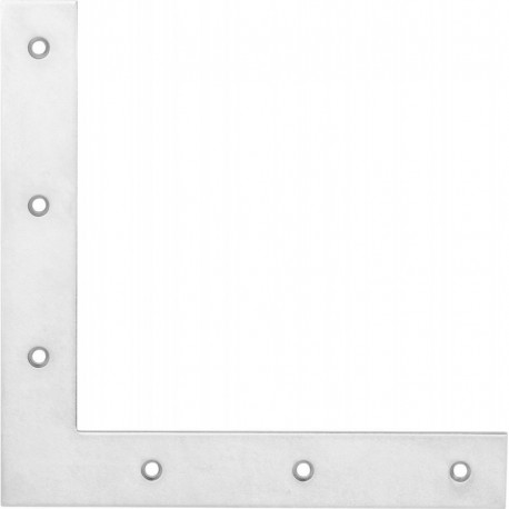 Equerre Penture volet porte 250x250mm chromé brillant