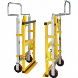 Transporteur charge lourde 250mm,roue 150mm